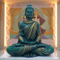 Lord Buddha Meditating Statue - 36x33 inches | Peace & Serenity | Dezin India
