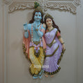 Shri Radha Krishna Wall Mural 4x2.5ft | Divine Home Décor