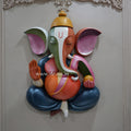 Lord Ganesha 3D Wall Mural - 3ft | Modern Spiritual Art